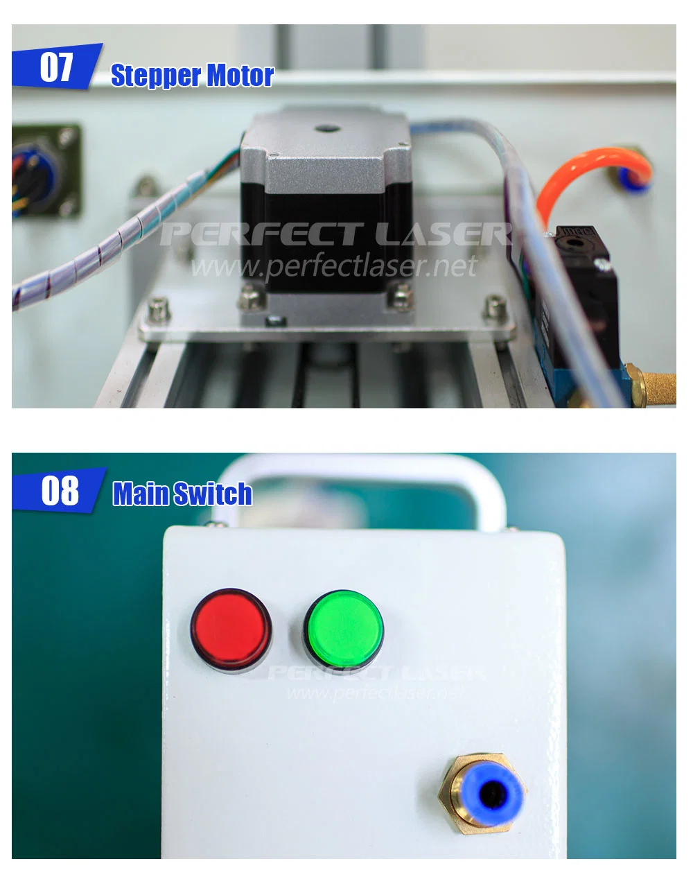 Perfect Laser Handheld CNC DOT Pin Pneumatic Marking Machine for Metal Parts